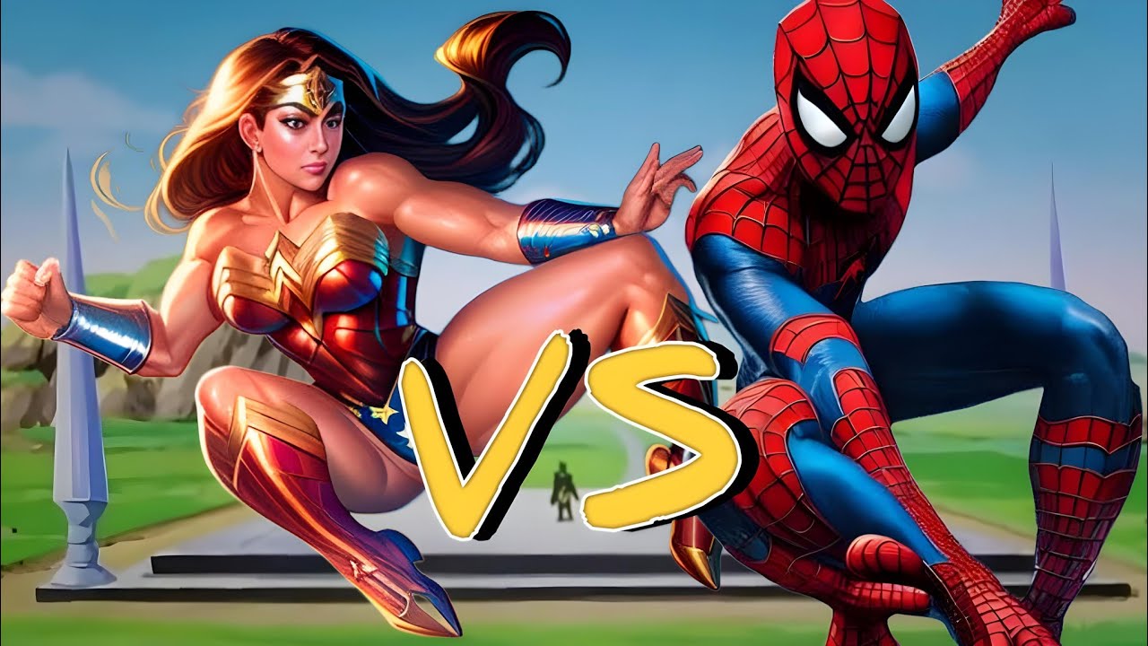 Wonder Woman VS Spiderman - Mugen Fight