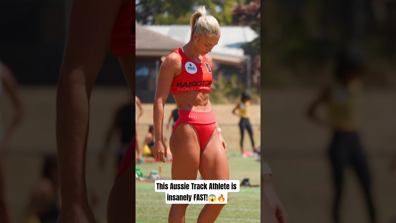 This Aussie Track Athlete is insanely FAST!😱🔥