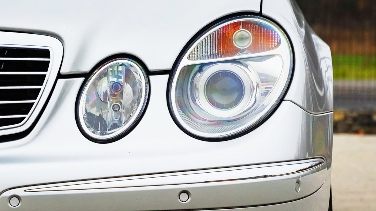 w211 Mercedes-Benz E 320 CDI most beautiful four-eyes E-class, 2003