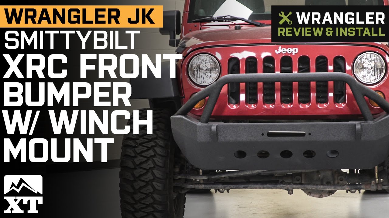 Jeep Wrangler JK Smittybilt XRC Front Bumper w/ Winch Mount Review & Install