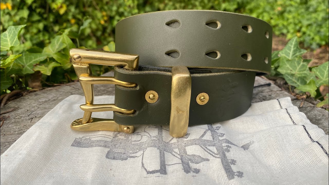 Pigeon Tree Crafting Belt in OLIVE Tarnsjo!!!!