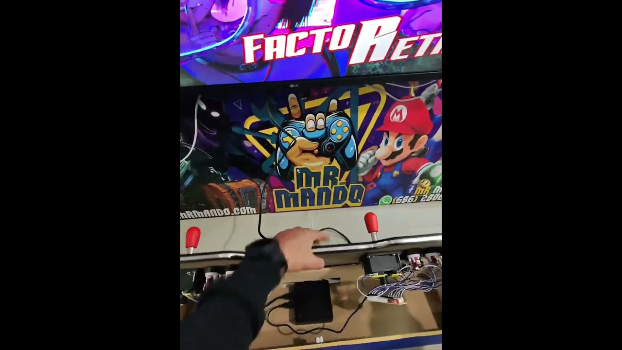 Reprogramación de memoria en tablero arcade retro (TV Box) 