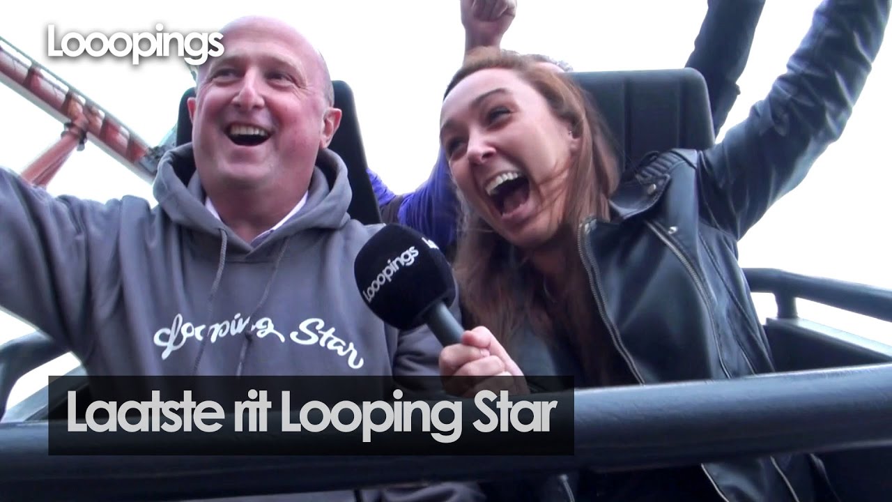 Laatste rit Looping Star in Slagharen
