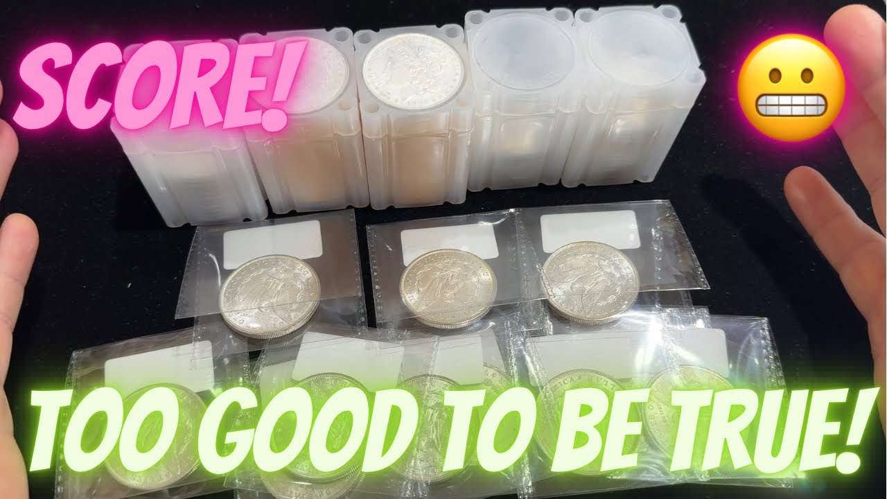 A Morgan Dollar Hoard too good to be true!