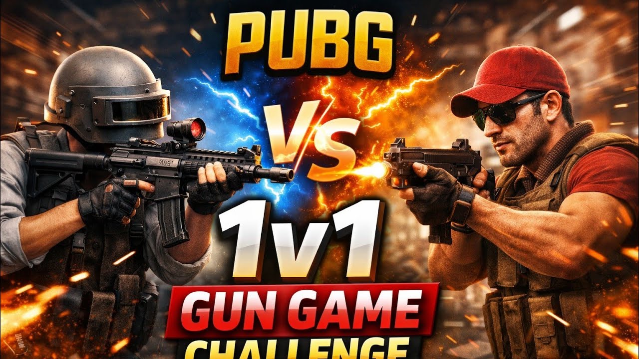 BurakoXLive PUBG 1v1 Gum Game