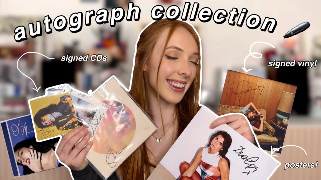 My Autograph Collection!🖊️⭐️*Taylor Swift, Sabrina Carpenter, Shawn Mendes, Conan Gray and more!*
