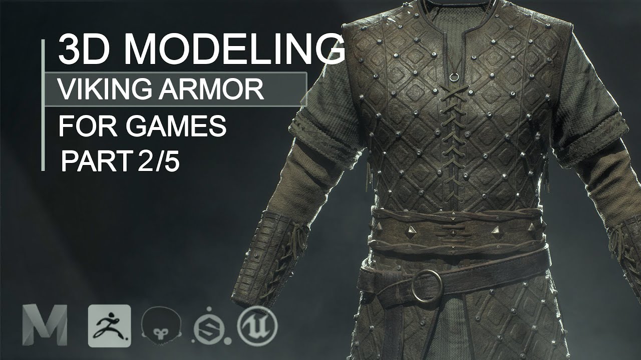 3D Modeling Viking Armor - Part 2