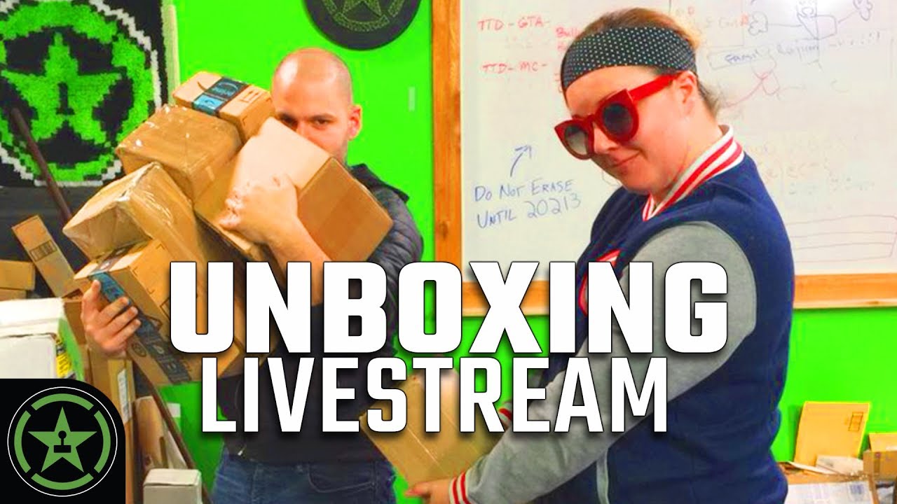Achievement Hunter Unboxing Stream! (#4)