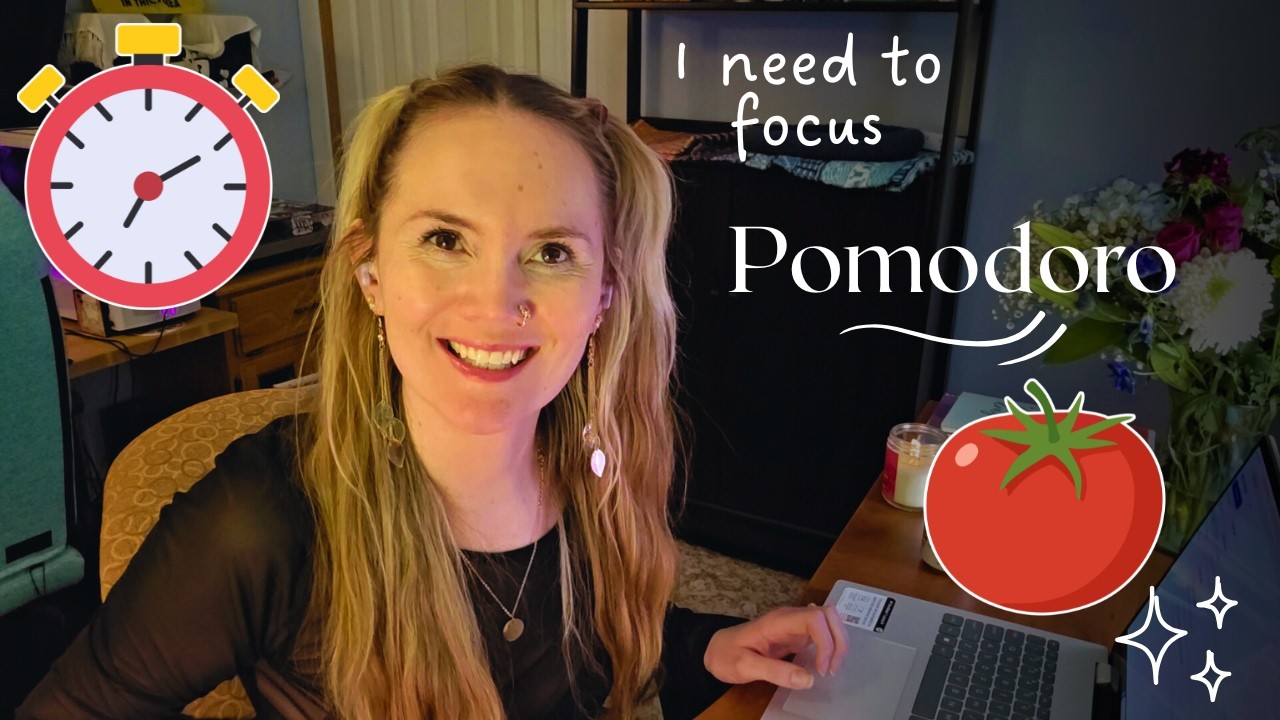 Using the Pomodoro technique to find focus for writing and productivity