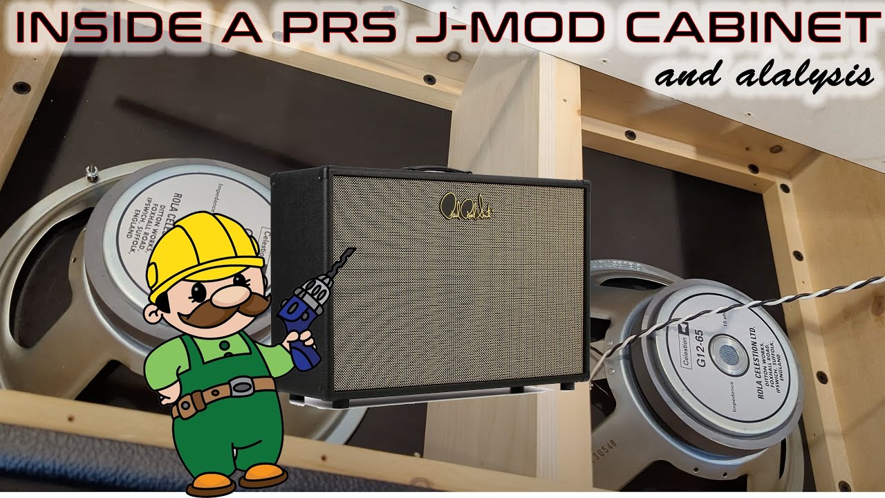 Amp builder REACTS! | Inside a PRS J-MOD 2x12 Cabinet