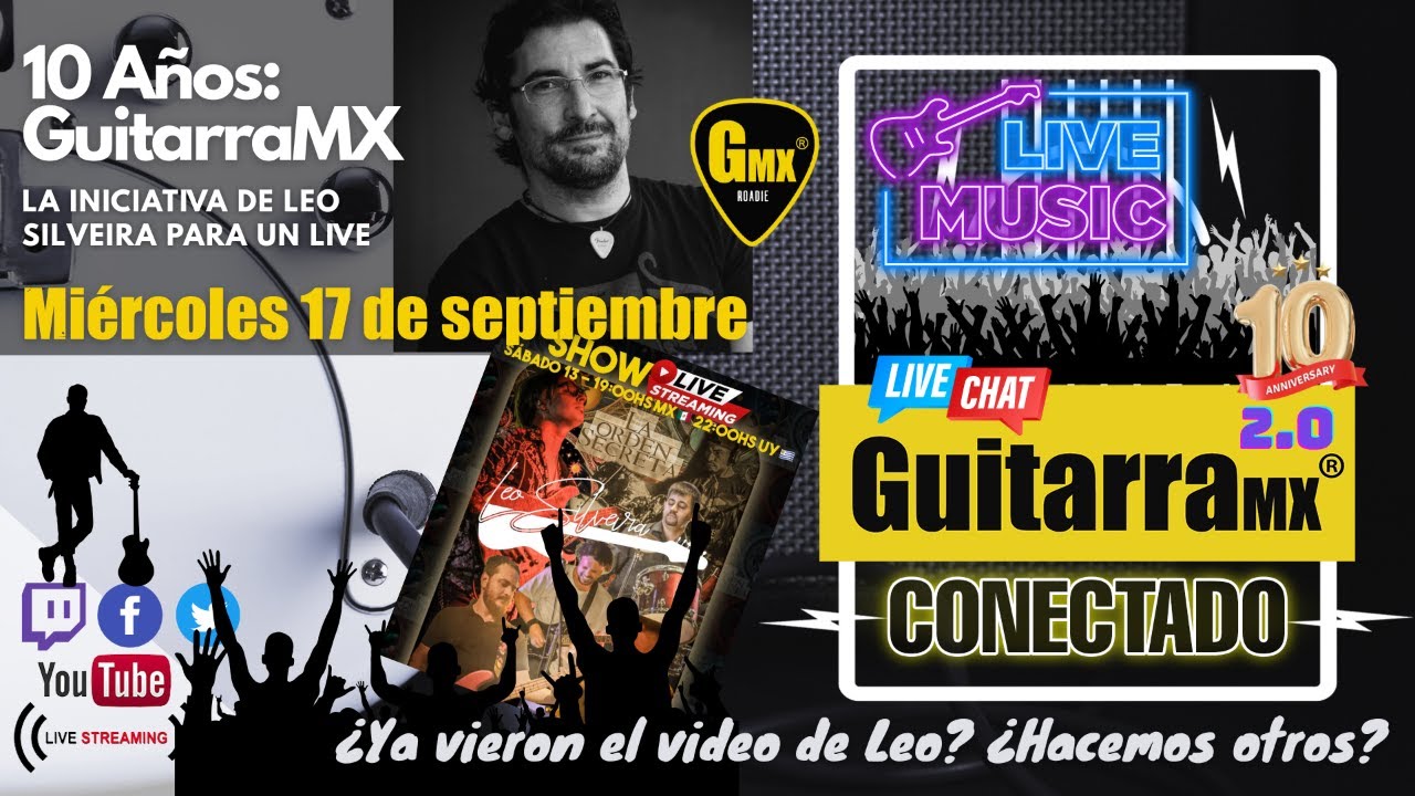 Hicimos el primer LIVE GIG | &iquest;Qu&eacute; tal sali&oacute;? | 10 A&ntilde;os de GuitarraMX