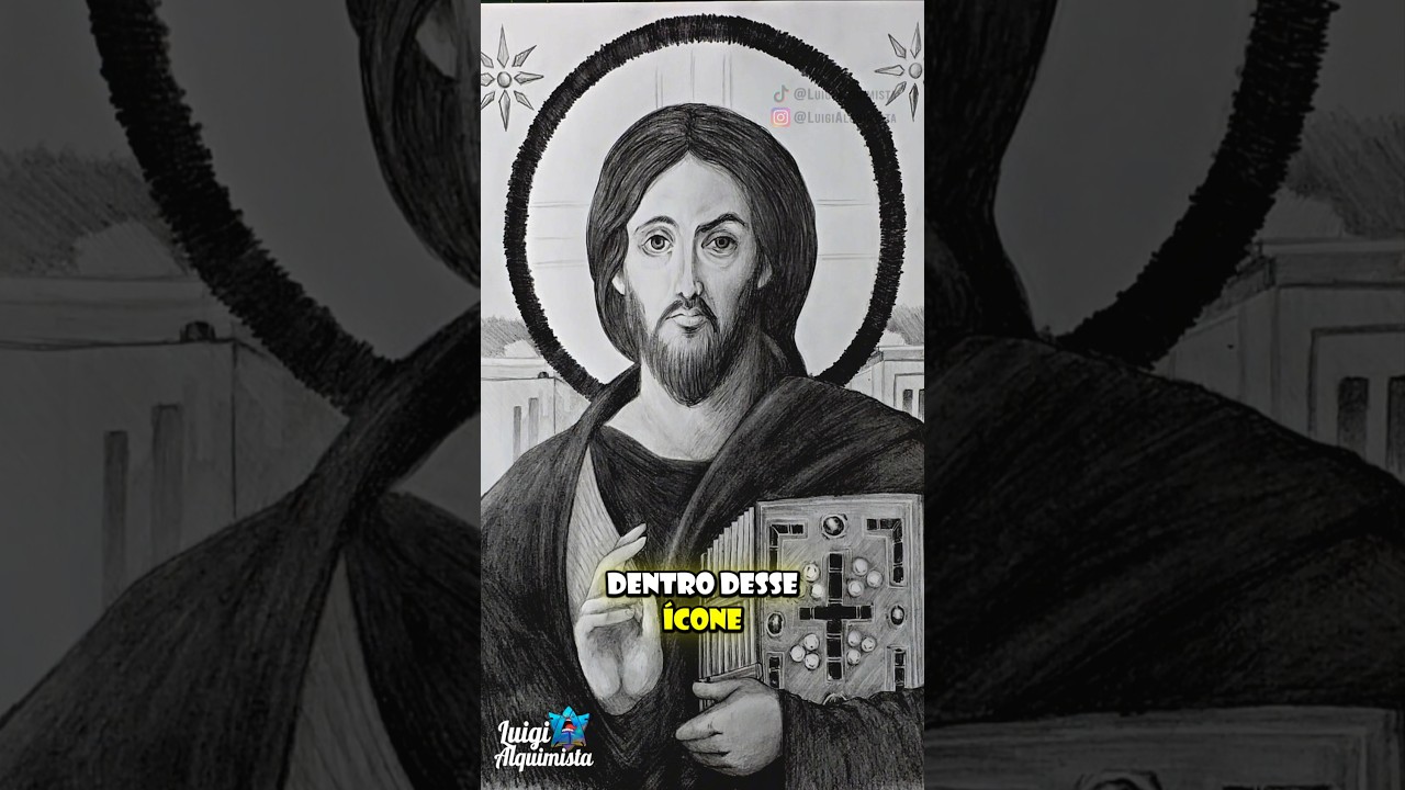 Os segredos ocultos na imagem do Cristo Pantokrator #AnalisandoArtes #LuigiAlquimista