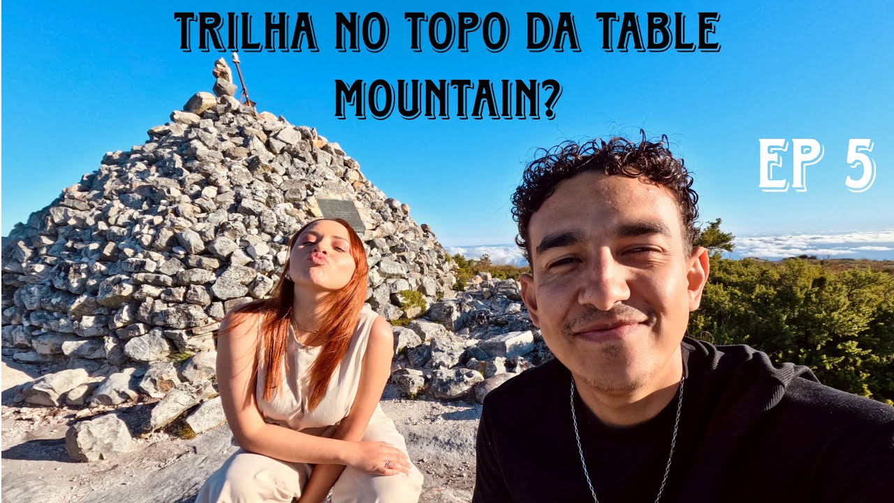 Subimos a Table Mountain de Bondinho + Trilha no Topo! | Aventura em Cape Town
