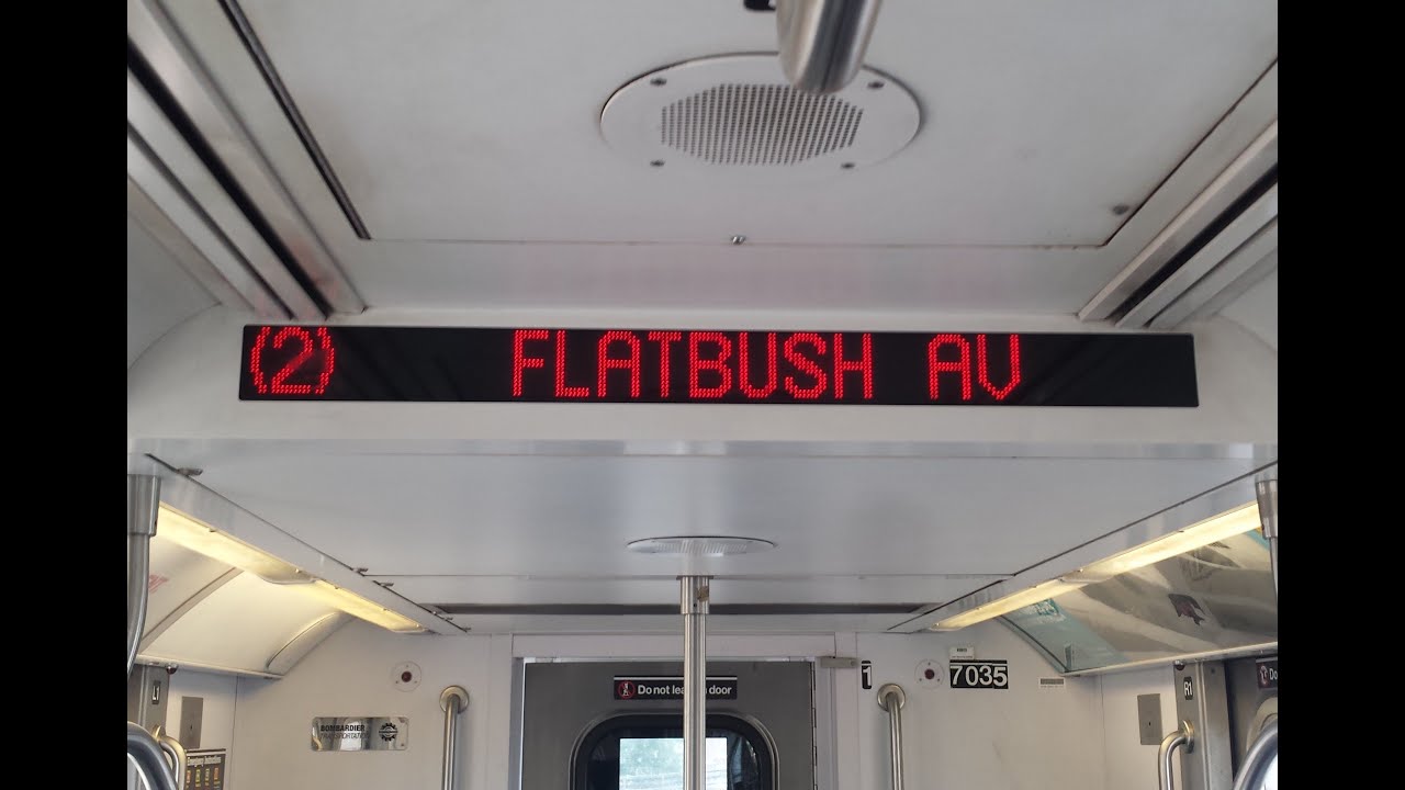 On Board Flatbush Avenue Bound R142 (2) Train From Clark Street to Brooklyn College Flatbush Avenue