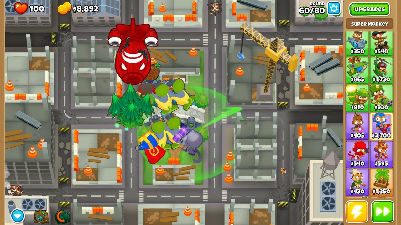 Bloons TD 6: Advance Map High Finance on Hard - Pixel Perfect!