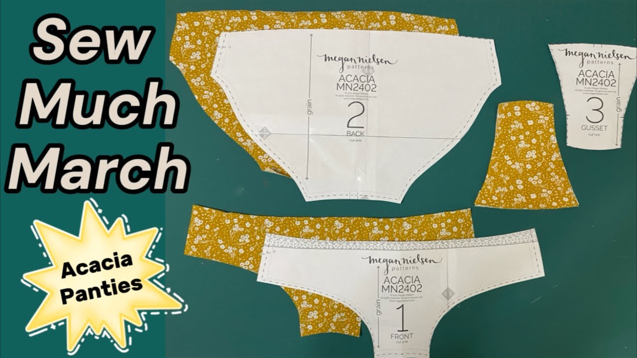 Let’s Sew Lingerie Livestream! FREE Acacia Panties Pattern & Cloth Habit Ladyshorts