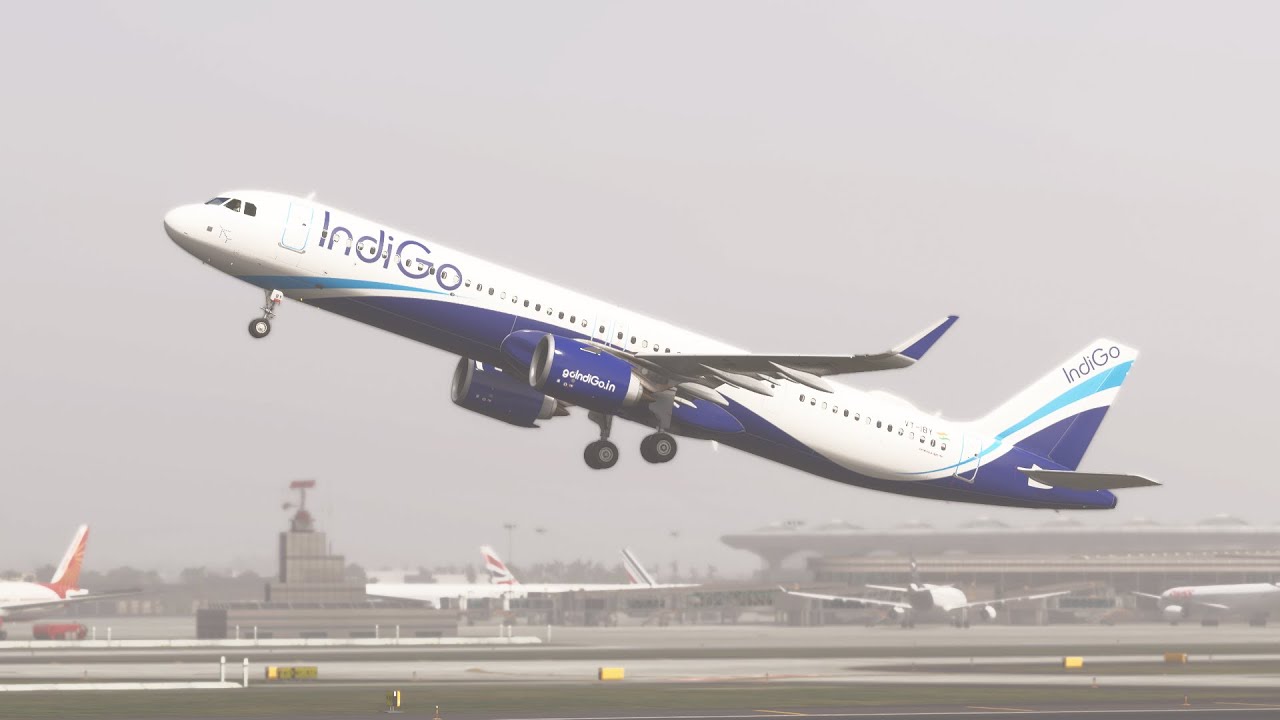 Мумбаи - Доха | Авиасимулятор IndiGo A321XLR
