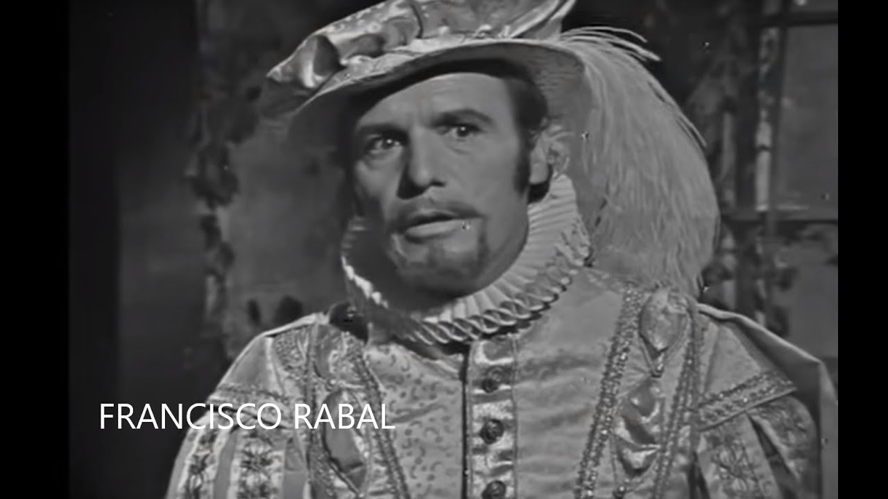 Paco Rabal en Don Juan Tenorio