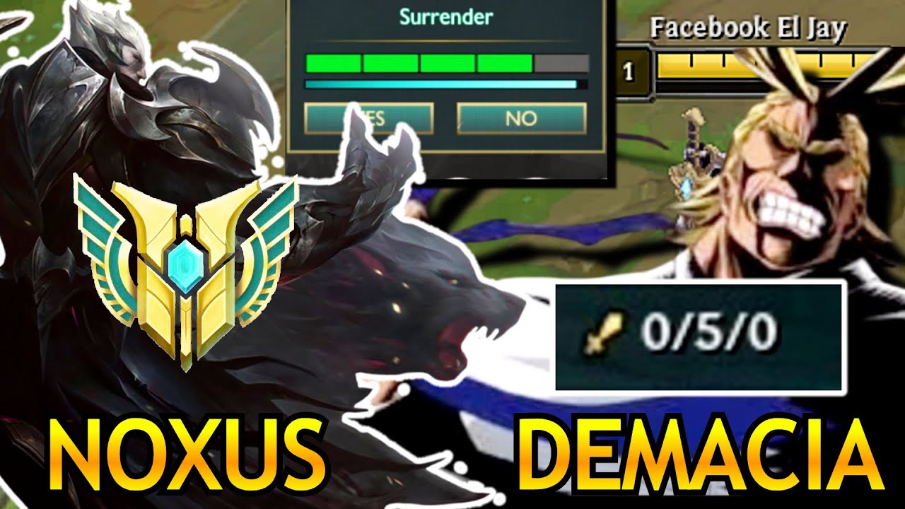 EL MAIN GAREN VS MAIN DARIUS | NOXUS VS DEMACIAAAA!👿@El Jay​