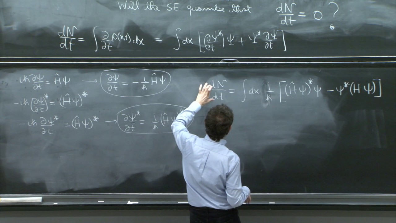 Is probability conserved? Hermiticity of the Hamiltonian