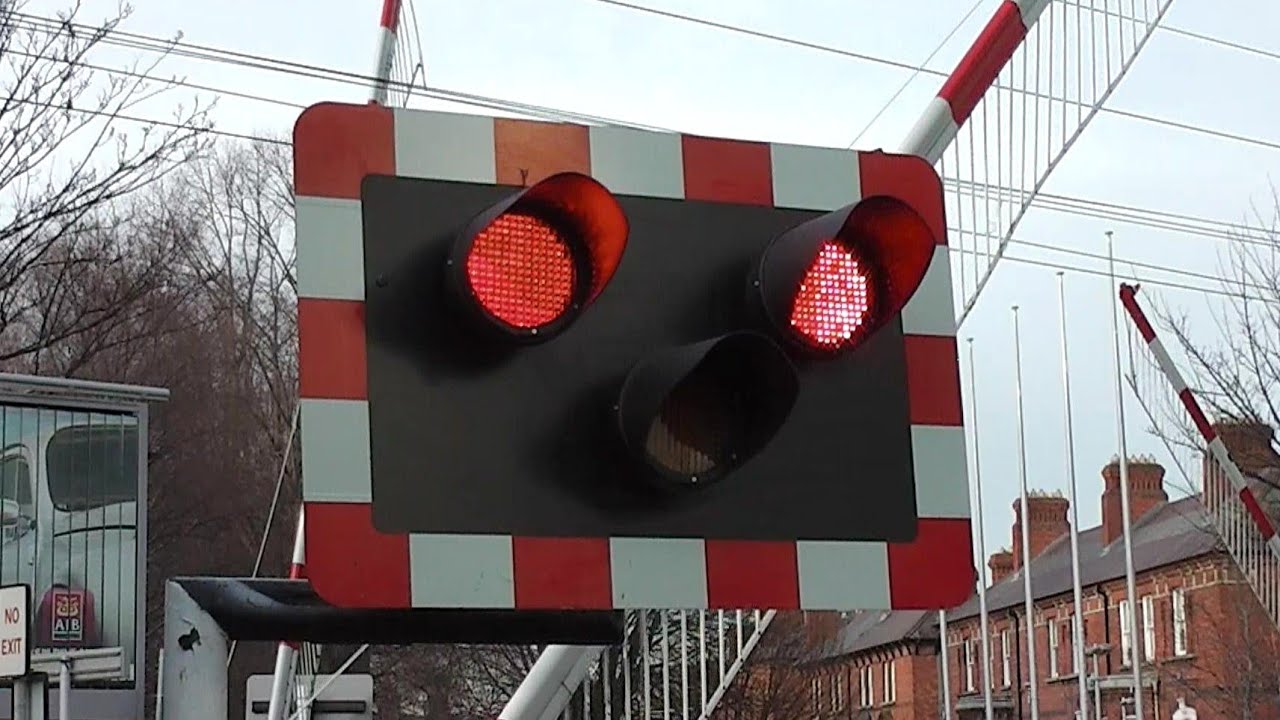Railway Crossing - Lansdowne Road Station, Dublin