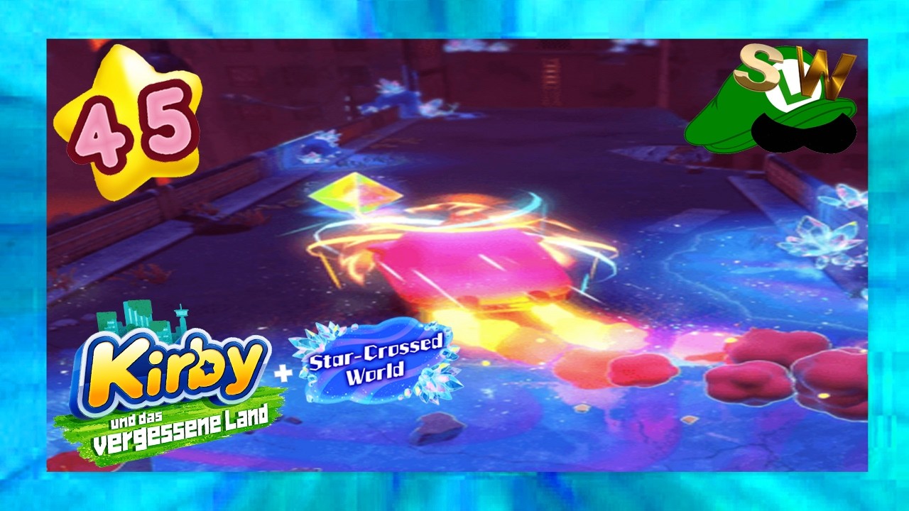 Kirby und das vergessene Land + Die Sternsplitter Welt #45 Feuerlande mit leichten Astralinis
