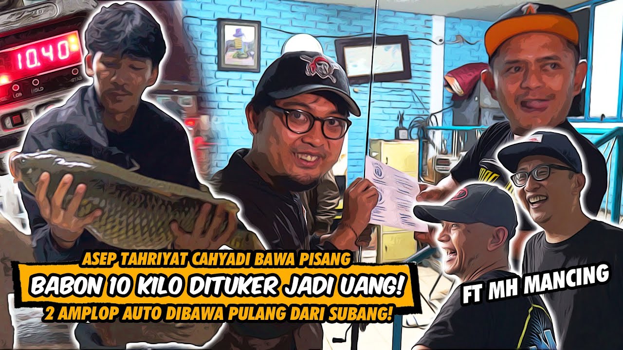 BABON LGK SUBANG BIKIN NGANGA! CAPEK2 NYARI DI DEPAN TERNYATA DIBAWAH KAKI TETANGGA! FT MH MANCING