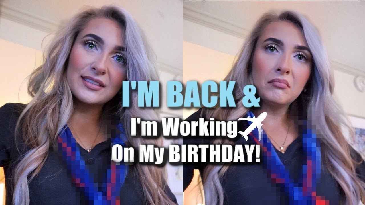 The Life Of A Flight Attendant | I'M BACK | Vlog 75
