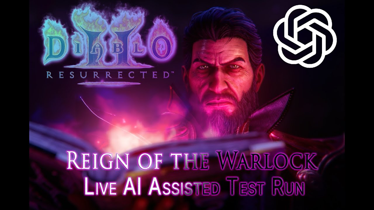 D2R Reign of the Warlock Live AI Assisted Test Run
