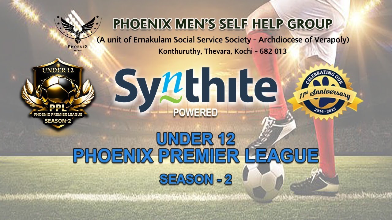 SYNTHITE - PHOENIX UNDER 12 FOOTBALL TOURNAMENT || GAME TIME FOOTBALL TURF - THEVARA || 11 MAY 2025