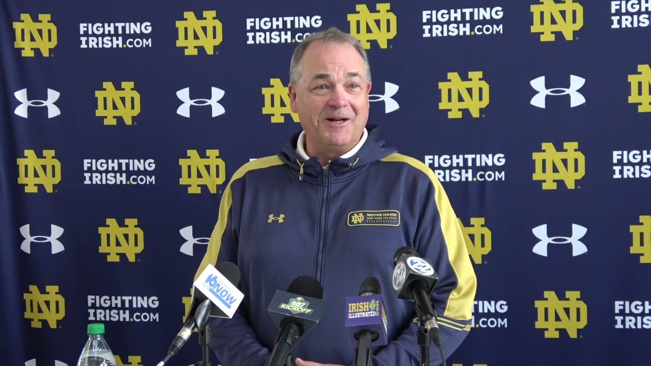 Mike Denbrock on Return to Notre Dame: 'It Was a Difficult Decision, but It Was the Right Decision'