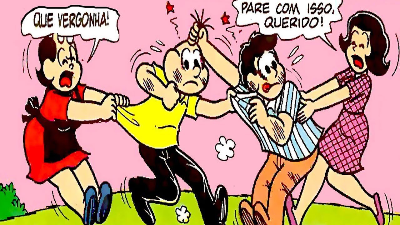 OS PAIS SE METERAM EM CONFUSÃO - QUADRINHOS MÁGICOS