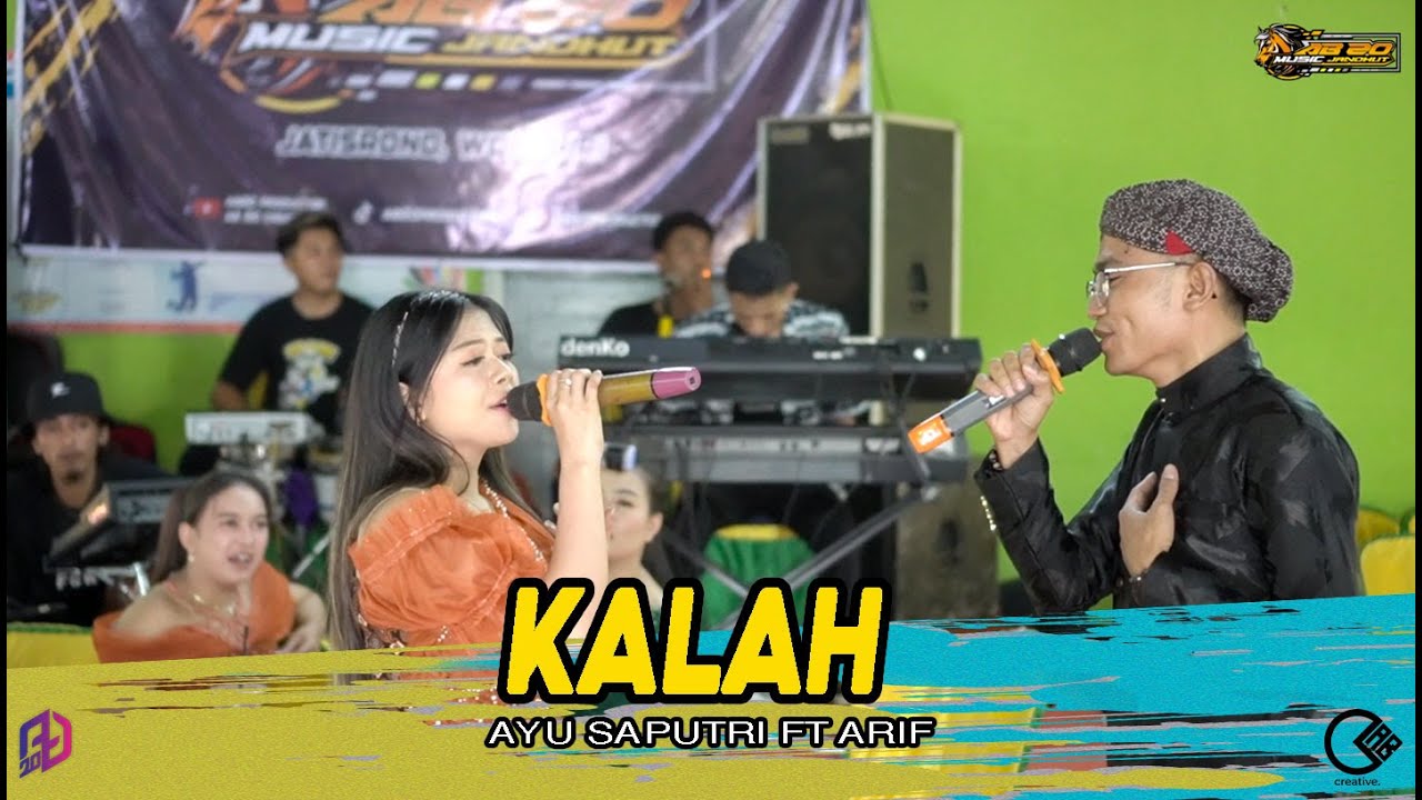 KALAH (versi JANDHUT) - AYU SAPUTRI FT ARIF - AB 20 MUSIC JANDHUT