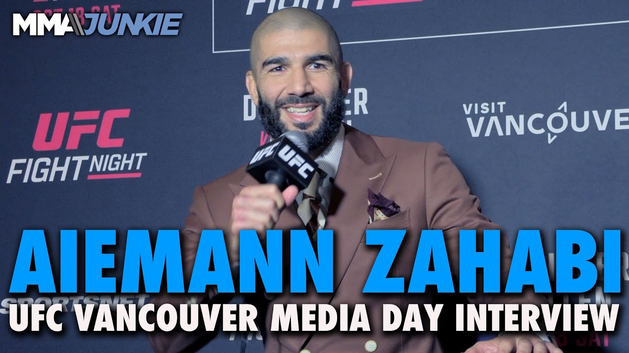Aiemann Zahabi aims to finish Chito Vera, go after 'beatable' Merab Dvalishvili | UFC Vancouver