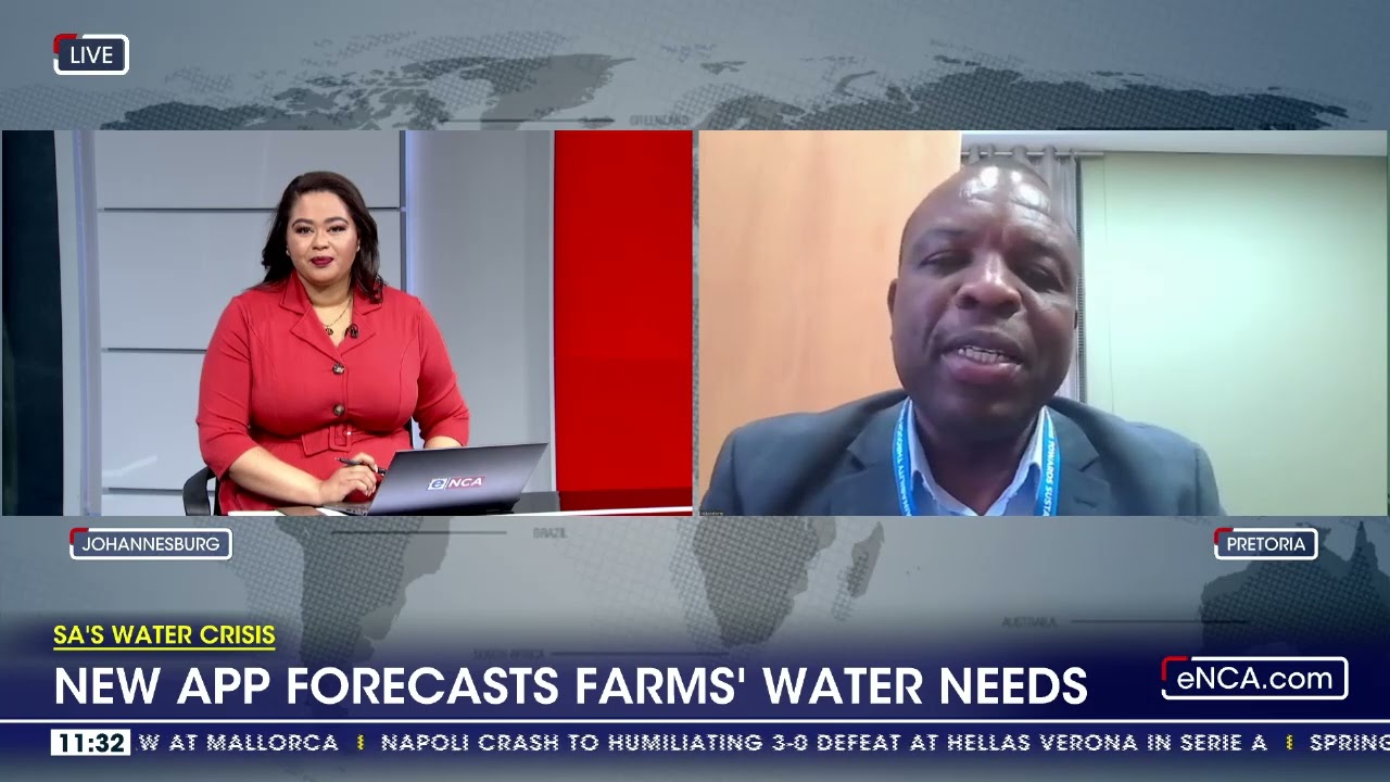 SA's water crisis | New app forecasts farms' water needs