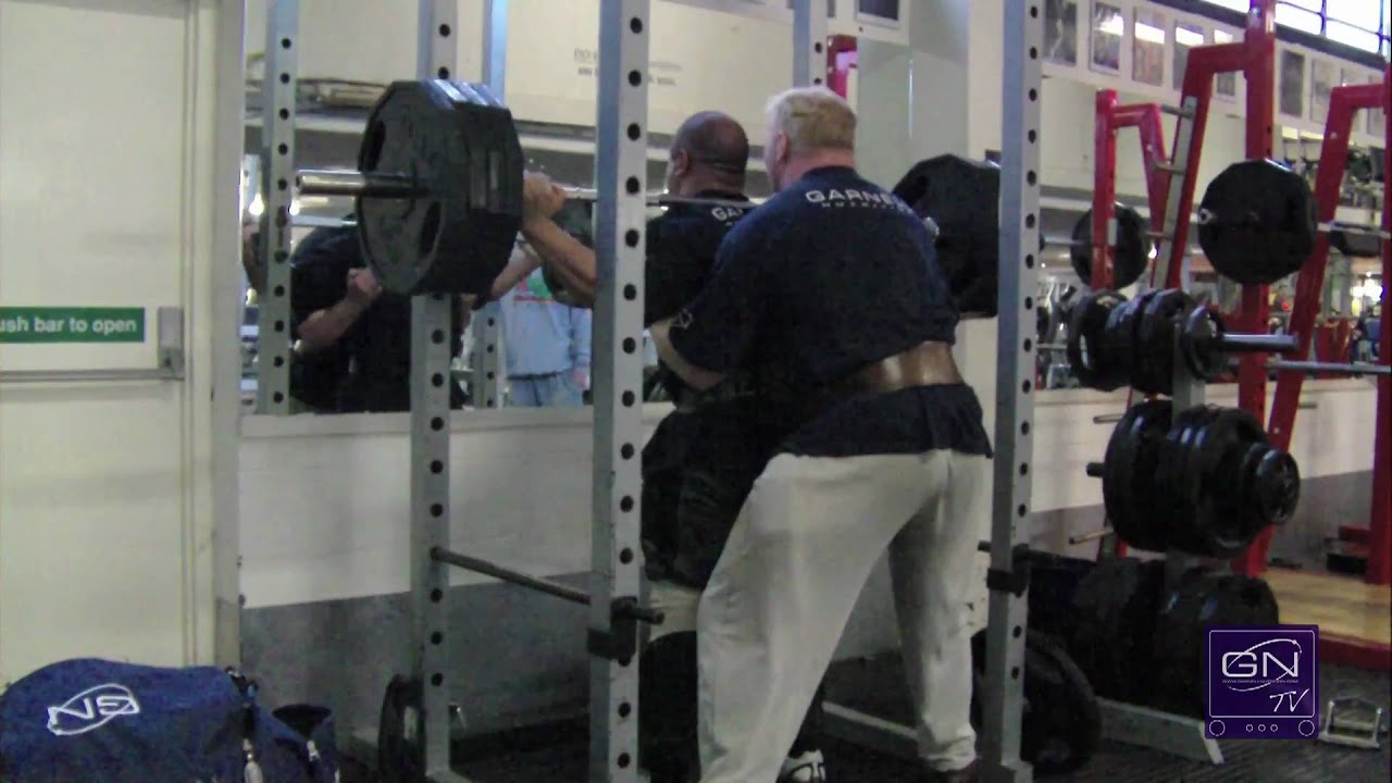 GN TV - Garnell Nutrition's Darren Nicholhurst, Legs Training Session - Part 1 of 3