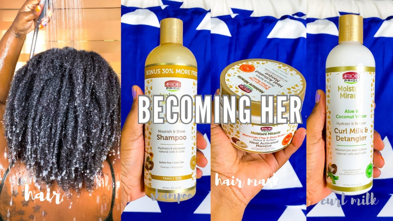 Natural Hair Wash Day :: Trying African Pride Moisture Miracle :: Affordable Hair Products ::4c Hair