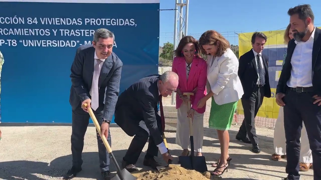 31/07/2023.- Inicio de obras de 84 viviendas protegidas en alquiler en sector Universidad (recursos)