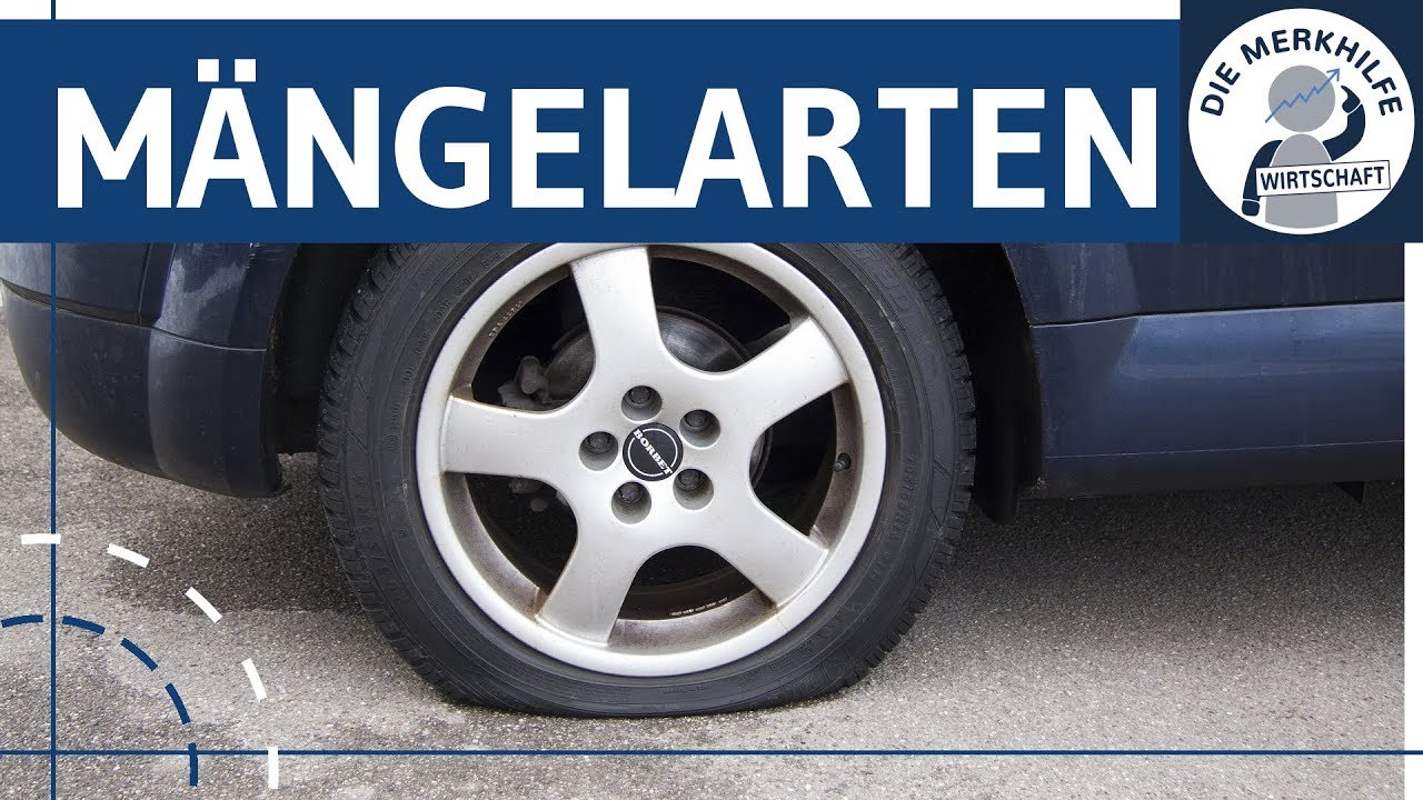 Rechtsmängel & Sachmängel - Mängelarten einfach erklärt & Beispiele - Beschaffung, Produktion