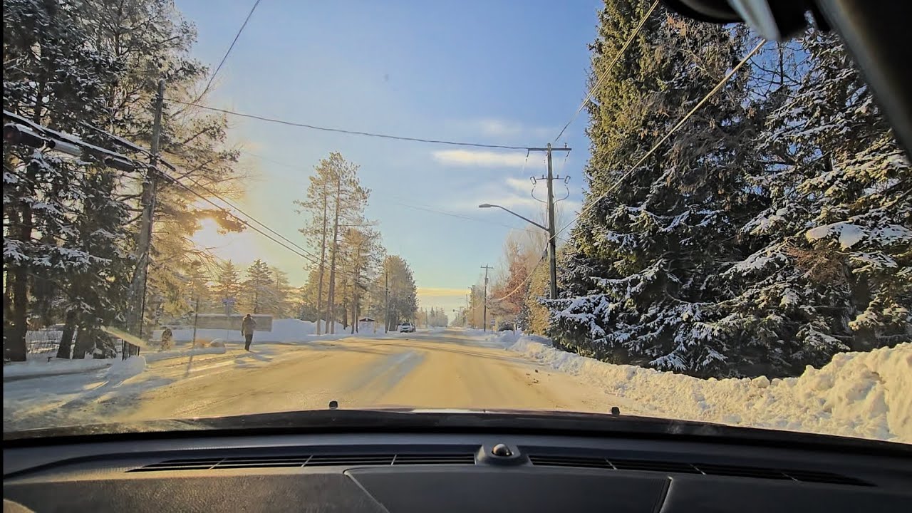 Back Roads Canadian Winter Drive / Jan 29/2026