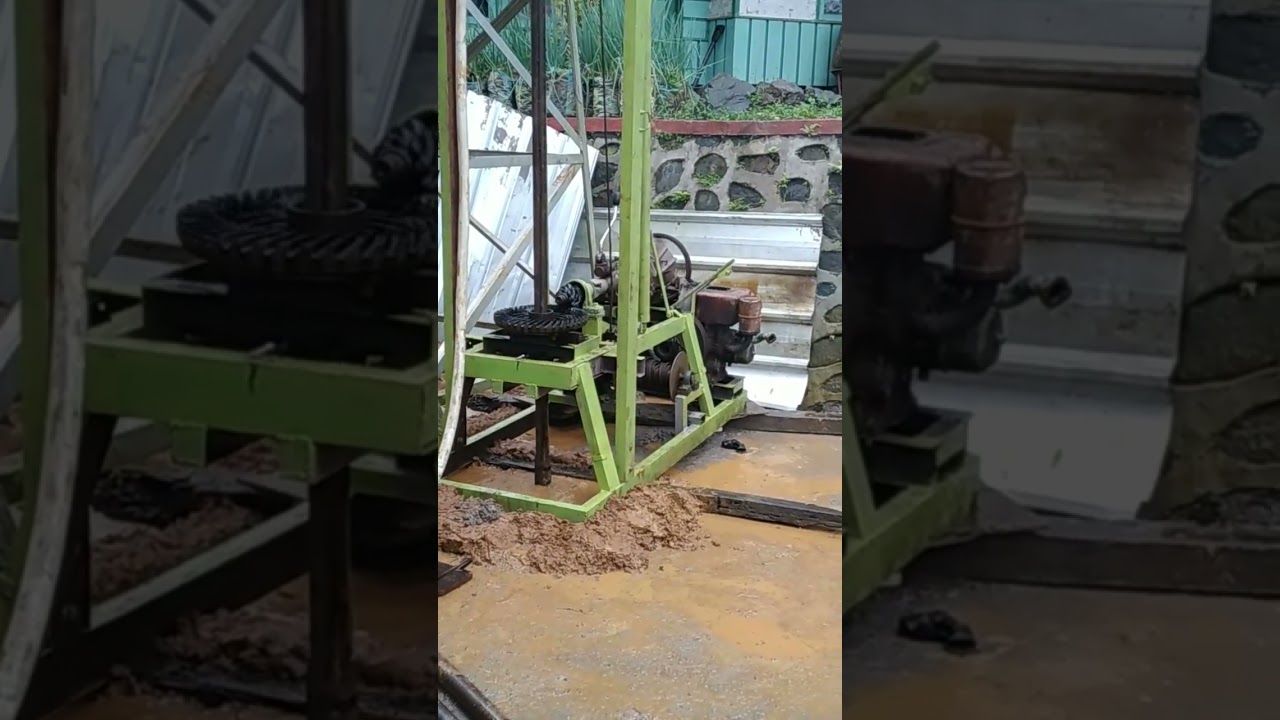 Sumur Bor Teknik Meja Putar Rakitan 