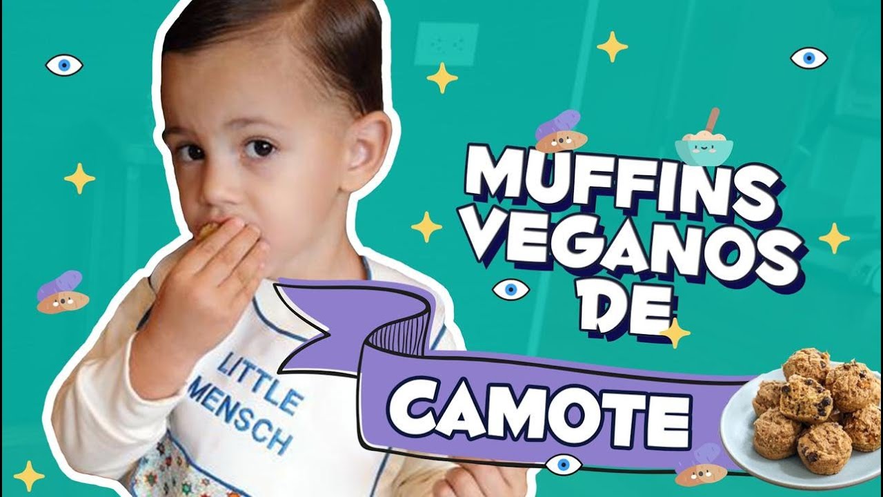 Muffins veganos de camote| Abracadabra Vegan