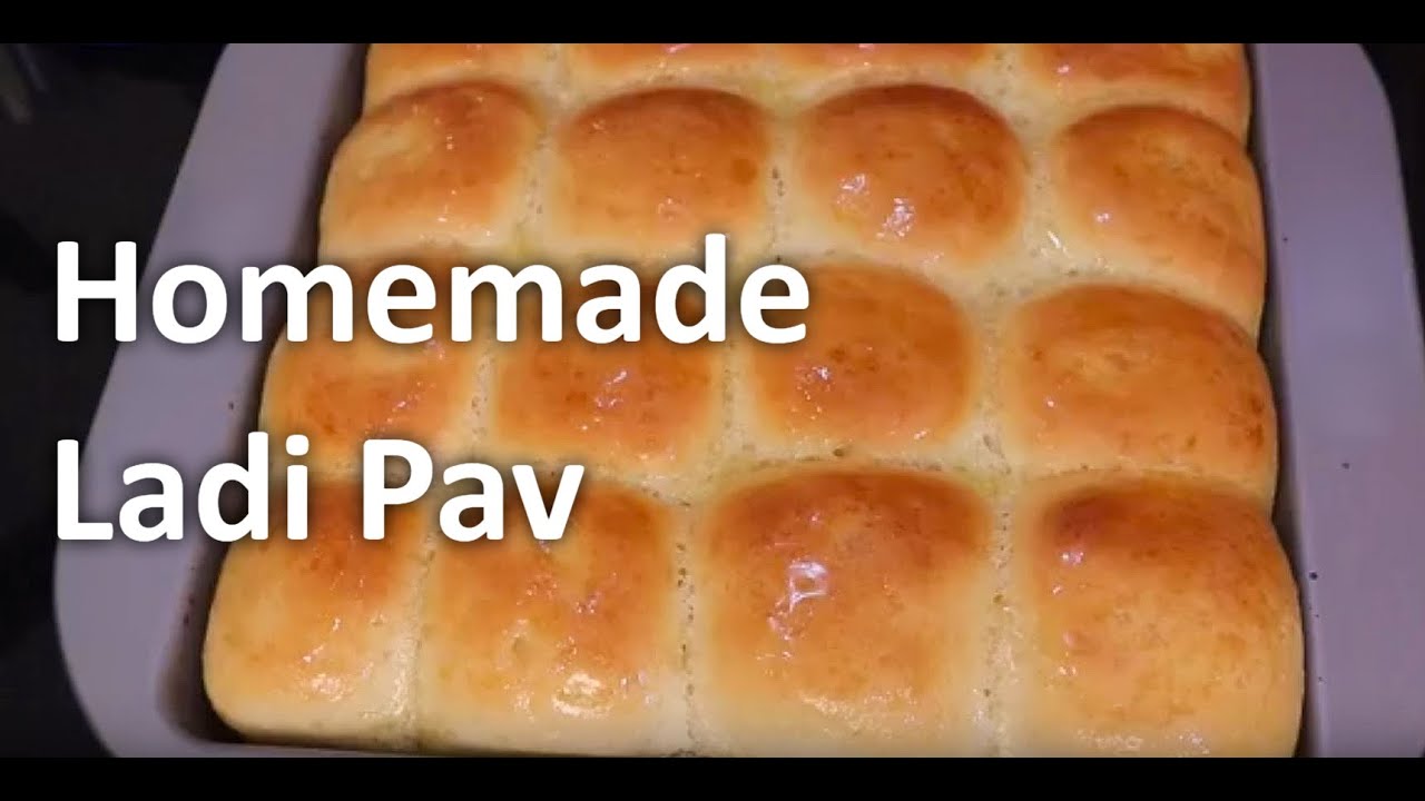 Homemade Pav Recipe | Ladi Pav | Eggless Pav Bread | pav bhaji bread recipe | ladi pav hindi recipe