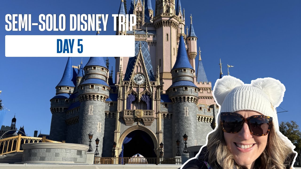 WDW Semi-Solo Trip Day 5 - The COLDEST Day EVER In Magic Kingdom!