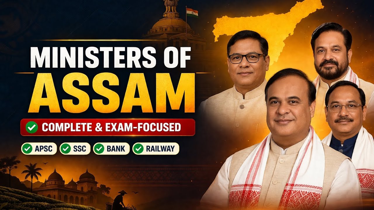 Ministers Of Assam | Cabinet Ministers 2026