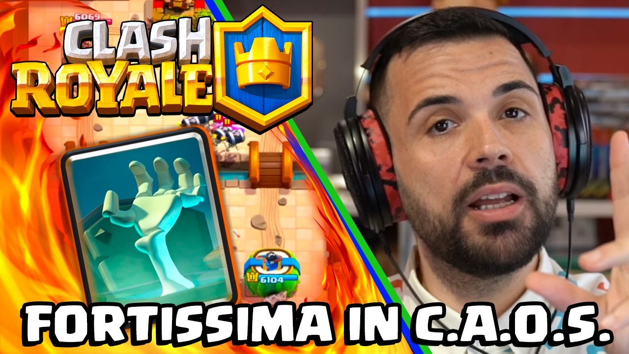 ma la LAPIDE in modalit&agrave; C.A.O.S ma quanto &egrave; forte?! - CLASH ROYALE