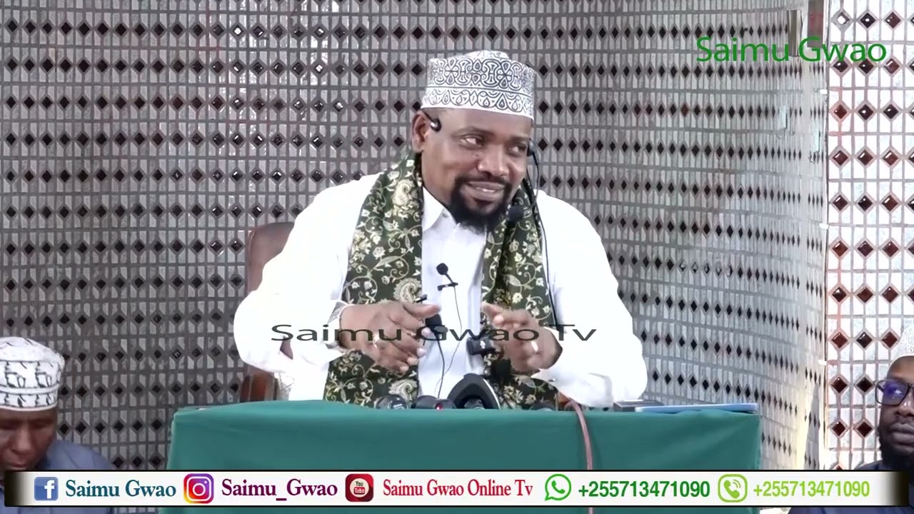 SHEKH WALID DARASA LA RAMADHAN, ASEMA ZIPO AYA ZAIDI YA 250, ALLAH MWENYEWE ATHIBITISHA ALIVYOTUUMBA