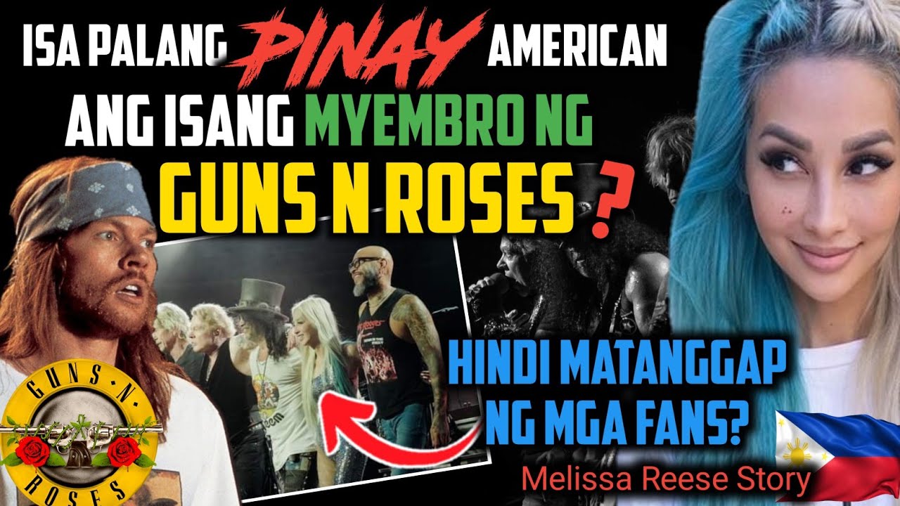 Pinay na Myembro ng Guns N Roses, Kilala mo ba si Melissa Reese? | AKLAT PH