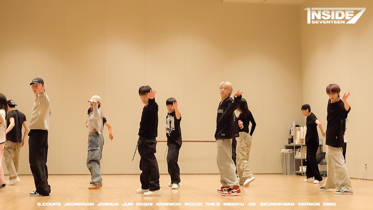 [INSIDE SEVENTEEN] Spell 안무 연습 비하인드 (