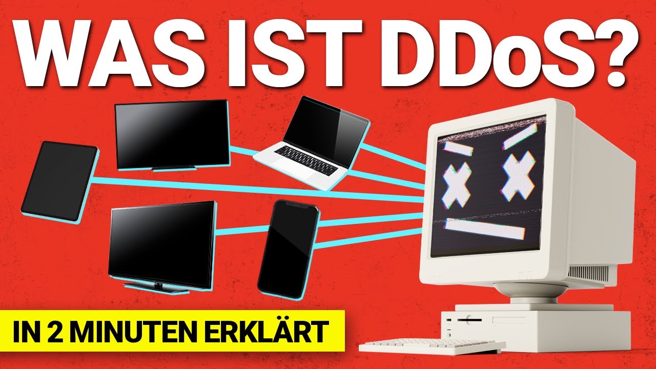 DDoS - Attacke in 2 Minuten Erkl&auml;rt